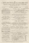 Cheltenham Looker-On Saturday 04 December 1869 Page 1