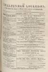 Cheltenham Looker-On Saturday 03 June 1871 Page 1