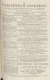 Cheltenham Looker-On Saturday 09 September 1871 Page 1