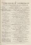 Cheltenham Looker-On Saturday 17 February 1872 Page 1