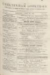 Cheltenham Looker-On Saturday 30 March 1872 Page 1
