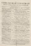 Cheltenham Looker-On Saturday 18 January 1873 Page 1