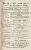Cheltenham Looker-On Saturday 11 October 1873 Page 1