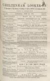 Cheltenham Looker-On Saturday 24 June 1876 Page 1