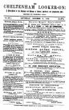 Cheltenham Looker-On Saturday 11 October 1879 Page 1