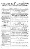 Cheltenham Looker-On Saturday 01 January 1881 Page 1