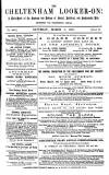Cheltenham Looker-On Saturday 05 March 1881 Page 1