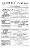 Cheltenham Looker-On Saturday 24 September 1881 Page 1