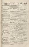 Cheltenham Looker-On Saturday 30 December 1882 Page 1
