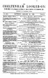 Cheltenham Looker-On Saturday 27 January 1883 Page 1