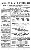 Cheltenham Looker-On Saturday 26 May 1883 Page 1