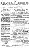Cheltenham Looker-On Saturday 01 December 1883 Page 1