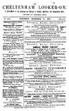 Cheltenham Looker-On Saturday 15 December 1883 Page 1