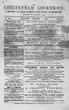 Cheltenham Looker-On Saturday 05 January 1884 Page 1