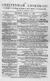 Cheltenham Looker-On Saturday 21 March 1885 Page 1