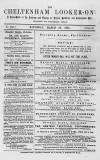 Cheltenham Looker-On Saturday 28 March 1885 Page 1