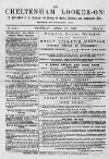 Cheltenham Looker-On Saturday 17 April 1886 Page 1