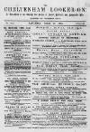 Cheltenham Looker-On Saturday 24 April 1886 Page 1