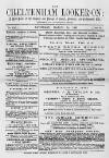 Cheltenham Looker-On Saturday 26 March 1887 Page 1