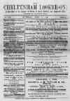 Cheltenham Looker-On Saturday 11 June 1887 Page 1