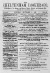 Cheltenham Looker-On Saturday 03 September 1887 Page 1