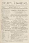Cheltenham Looker-On Saturday 22 July 1893 Page 1