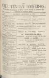 Cheltenham Looker-On Saturday 02 September 1893 Page 1
