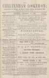 Cheltenham Looker-On Saturday 30 December 1893 Page 1
