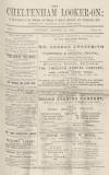 Cheltenham Looker-On Saturday 23 October 1897 Page 1