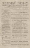 Cheltenham Looker-On Saturday 06 January 1900 Page 1