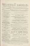 Cheltenham Looker-On Saturday 19 January 1901 Page 1