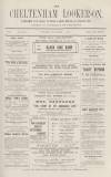 Cheltenham Looker-On Saturday 02 November 1907 Page 1