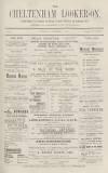 Cheltenham Looker-On Saturday 09 November 1907 Page 1