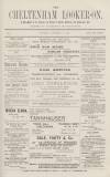 Cheltenham Looker-On Saturday 30 November 1907 Page 1