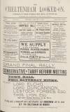 Cheltenham Looker-On Saturday 15 January 1910 Page 1