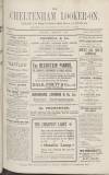 Cheltenham Looker-On Saturday 05 February 1910 Page 1