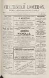 Cheltenham Looker-On Saturday 04 November 1911 Page 1