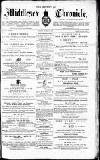 Middlesex Chronicle Saturday 11 October 1879 Page 1