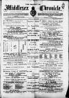 Middlesex Chronicle Saturday 05 October 1889 Page 1