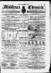 Middlesex Chronicle Saturday 19 October 1889 Page 1