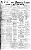 Exeter and Plymouth Gazette Saturday 30 June 1877 Page 1