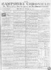 Hampshire Chronicle Monday 22 February 1773 Page 1