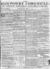 Hampshire Chronicle Monday 03 May 1773 Page 1