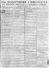 Hampshire Chronicle Monday 24 May 1773 Page 1