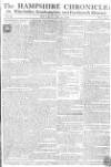 Hampshire Chronicle Monday 09 May 1774 Page 1