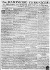 Hampshire Chronicle Monday 18 July 1774 Page 1