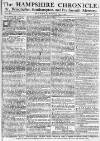 Hampshire Chronicle Monday 13 February 1775 Page 1