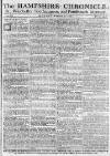 Hampshire Chronicle Monday 20 February 1775 Page 1