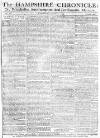Hampshire Chronicle Monday 10 July 1775 Page 1