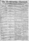 Hampshire Chronicle Monday 27 January 1777 Page 1